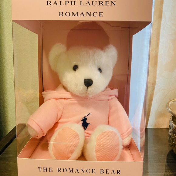 polo valentine's day bear